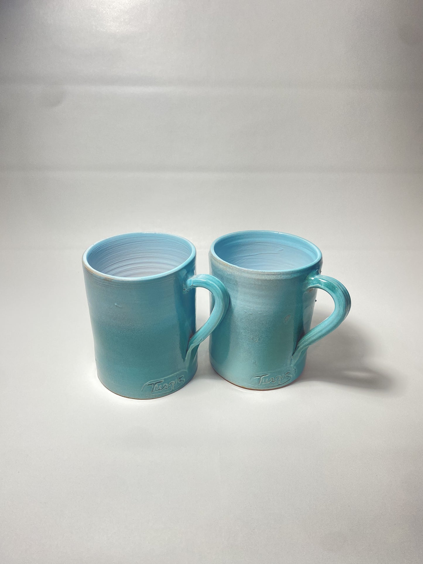 Azure Blue Mug Set of 2